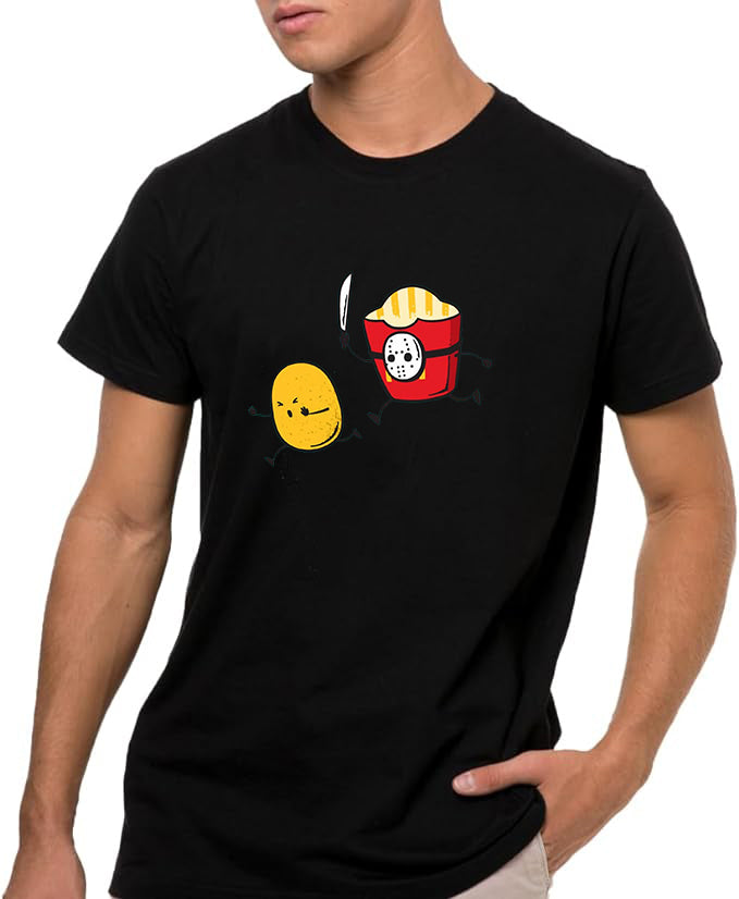 The Great Escape t-shirt , Camiseta de Manga Corta, 100% Algodón, Ropa Unisex para Hombres y Mujeres en 7 Tallas, Camiseta Negra, Modelo The Great Escape