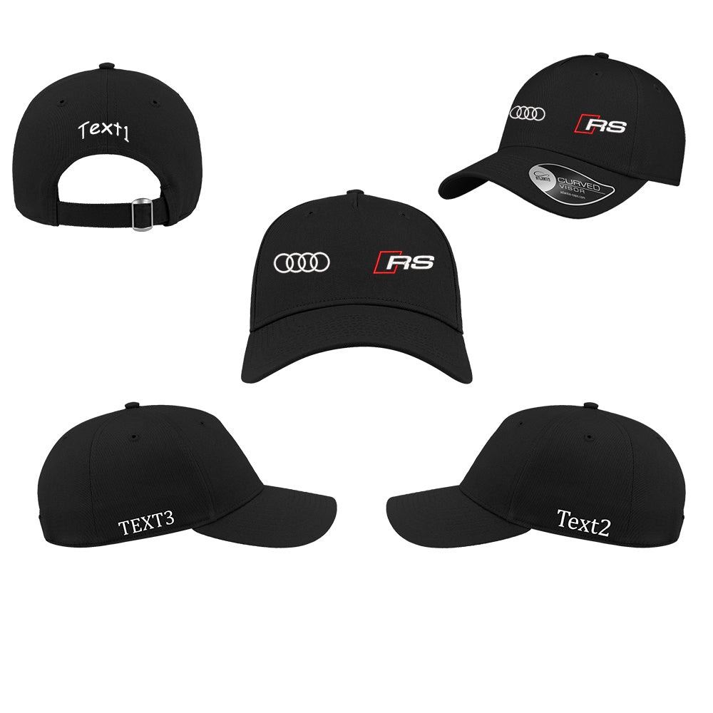 Audi RS cap ,gorra Audi Rs , gorra para personalizar