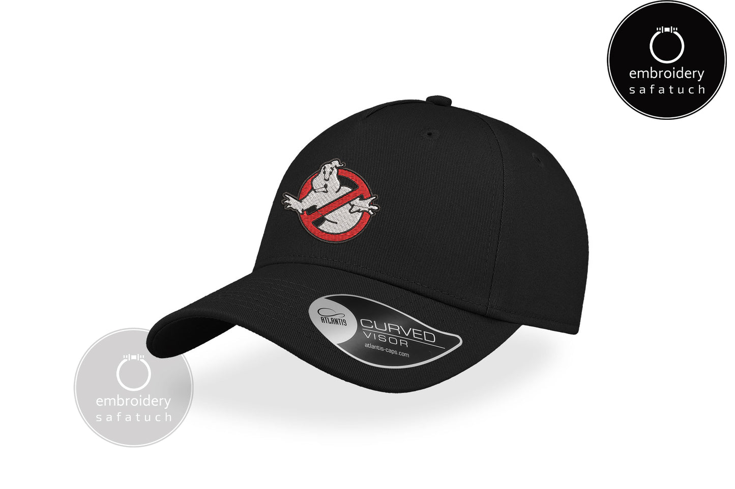gorra de cazafantasma ,Gorra Cazafantasmas Logo, gorra bordada con logo de cazafantazma